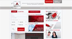 Desktop Screenshot of imonova.fr